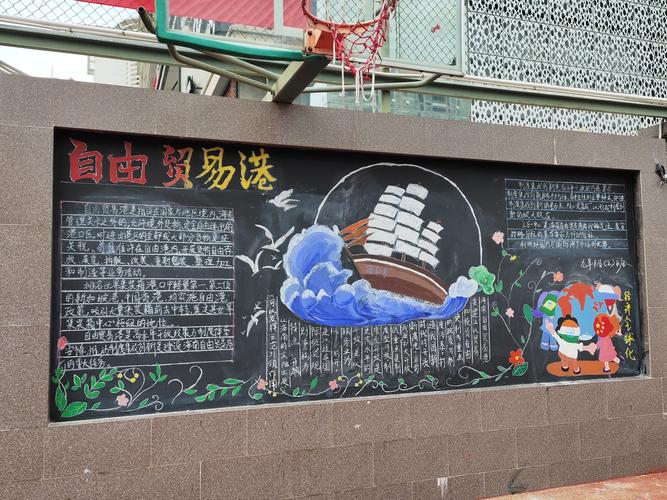中国画黑板报 中国黑板报图片素材
