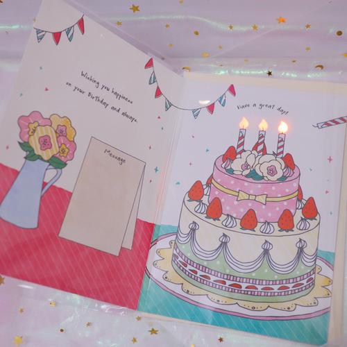 幼儿园小朋友制作生日贺卡 小朋友制作贺卡