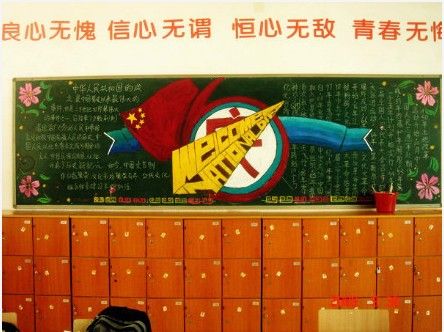 中国心中国梦黑板报 中国梦黑板报图片大全