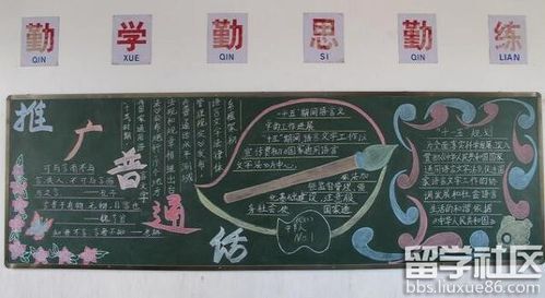 泛普触控黑板报 黑板报图片大全