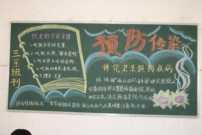 关于生病的黑板报 关于黑板报图片素材