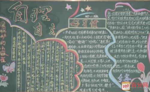关于自卑的黑板报 关于黑板报图片大全