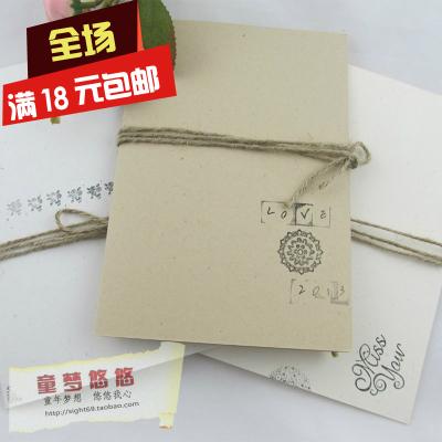 16开素描纸怎么做贺卡 素描纸贺卡