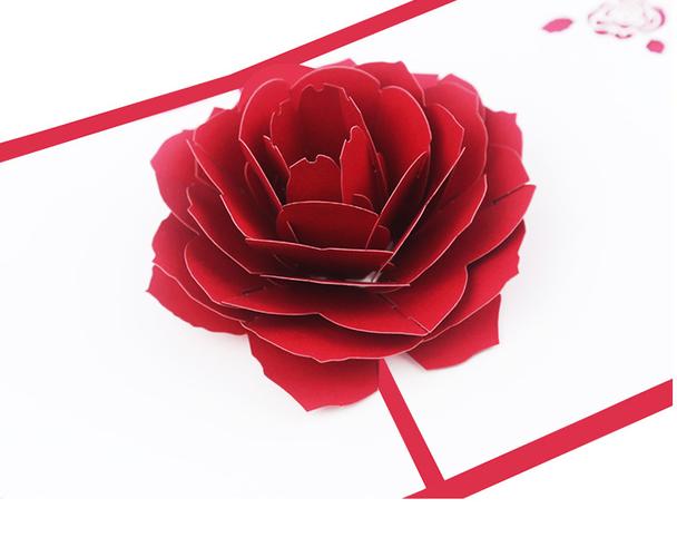 如何做玫瑰花贺卡 如何做玫瑰贺卡