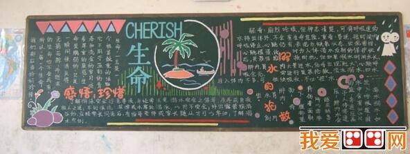 小学生人防知识黑板报 小学生黑板报图片素材