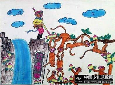 花果山黑板报 黑板报图片大全