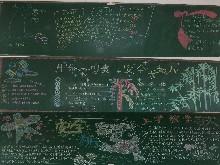 多彩的风筝节黑板报 黑板报图片大全