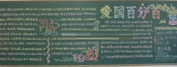 画欢度国庆的黑板报 画黑板报图片大全