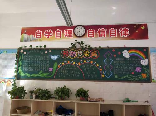 春季传染病康黑板报 预防传染病黑板报图片大全