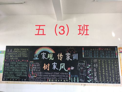 践行美德携手文明黑板报 文明黑板报图片素材