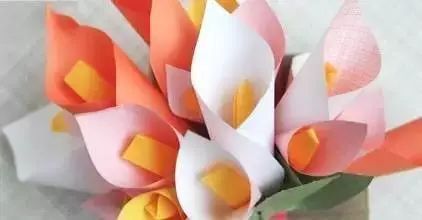 母亲节纸杯花贺卡 纸杯花贺卡