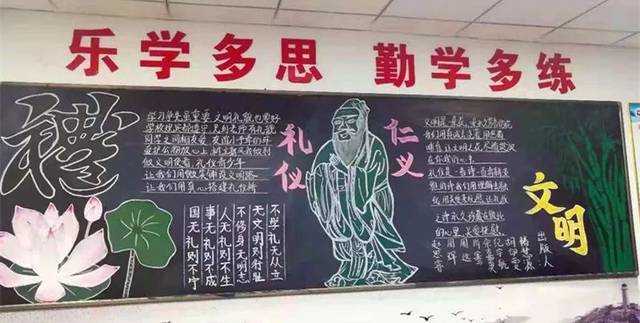 文化建设黑板报 黑板报图片大全