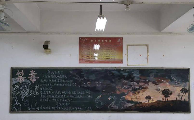 高中珍爱生命的黑板报 高中黑板报图片素材