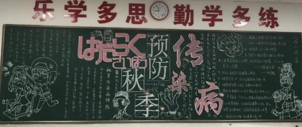 传染性疾病的防控黑板报 预防传染病黑板报图片素材