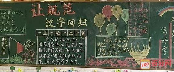 关于汉字黑板报 关于黑板报图片素材