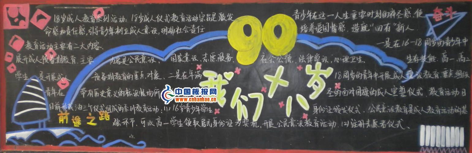 难忘十四岁黑板报 黑板报图片大全