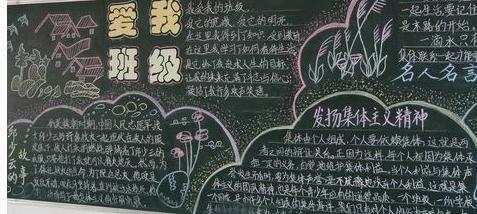 关于班规班纪的黑板报 关于黑板报图片素材