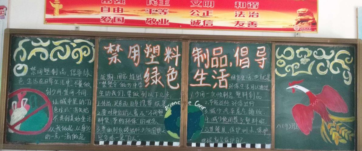 禁用散煤黑板报 黑板报图片大全