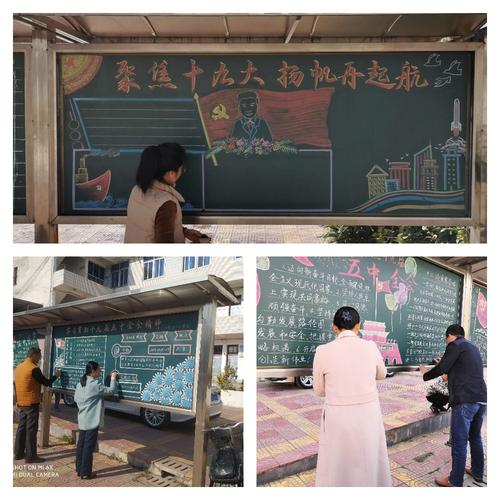 年少芳华心路启航黑板报 黑板报图片素材