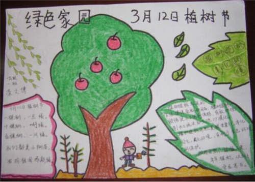 绿色情结黑板报 黑板报图片素材