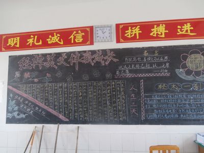 和书交朋友的黑板报 黑板报图片大全