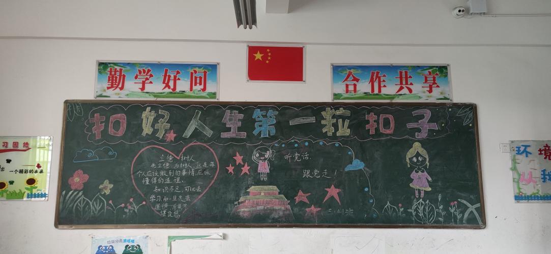 做好人生责任工作黑板报 黑板报图片素材