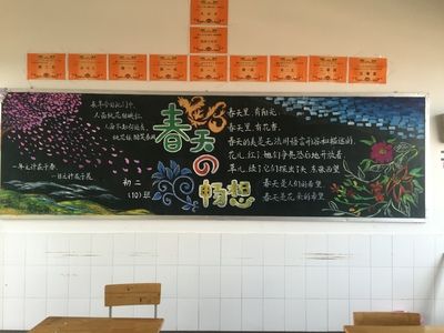 关于春天的素材黑板报 关于春天的黑板报图片大全