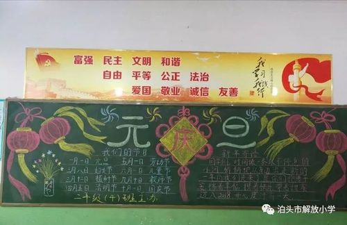 2025迎春黑板报 黑板报图片大全