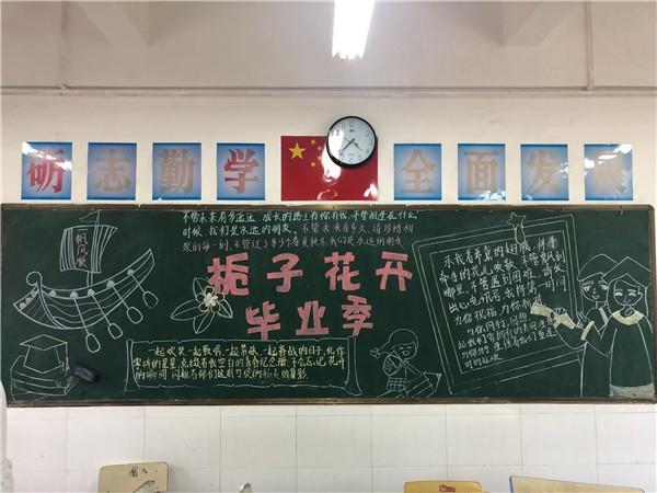 六年级简单毕业黑板报 六年级黑板报图片大全