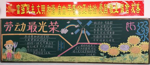 关于光荣和希望的黑板报 关于黑板报图片素材