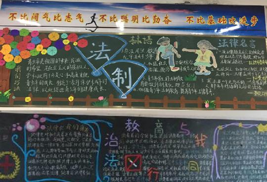 辨是非明事理黑板报 黑板报图片大全