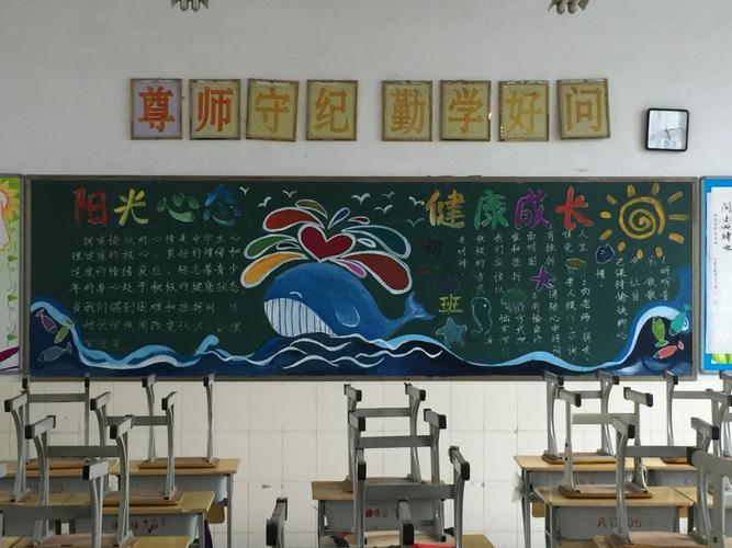 呵护成长的黑板报 黑板报图片大全