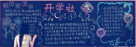 2025年春六年级新学期优秀黑板报 新学期黑板报图片素材