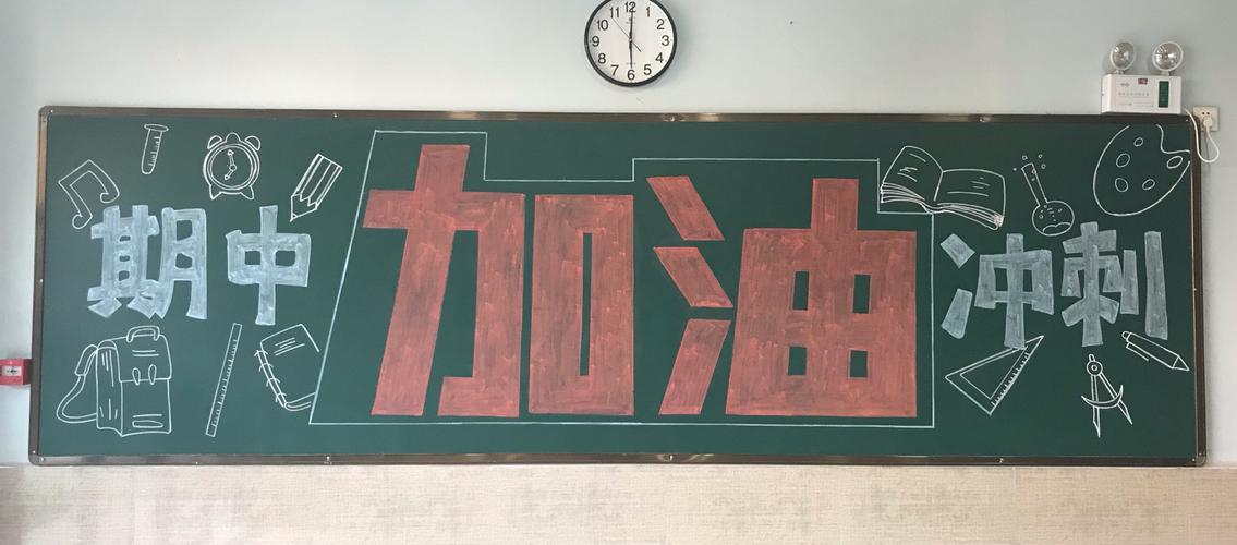 有关考试的黑板报 黑板报图片素材