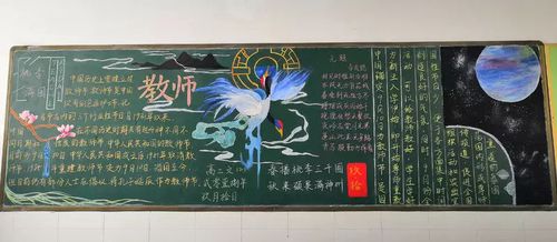 关于关于教师节黑板报 关于教师节的黑板报图片素材
