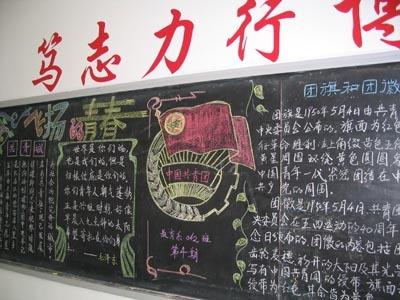 关于团史的黑板报 关于黑板报图片素材