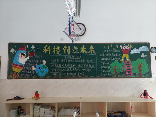 智慧创造未来黑板报 黑板报图片大全