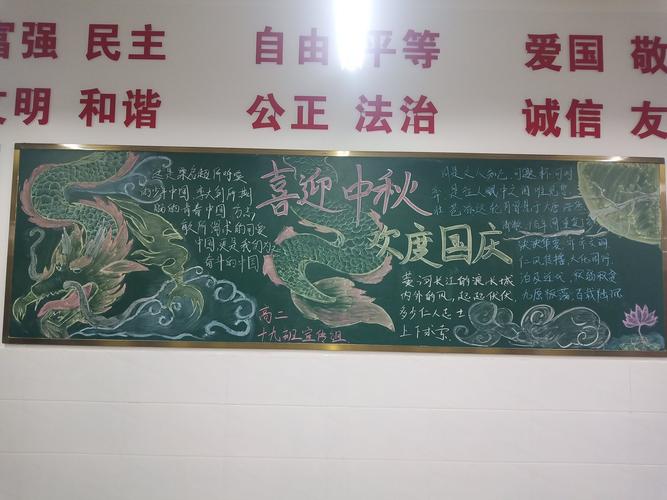 2025迎接国庆70周年黑板报 70周年黑板报图片大全