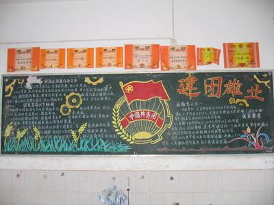 大庆建市40周年黑板报 70周年黑板报图片大全