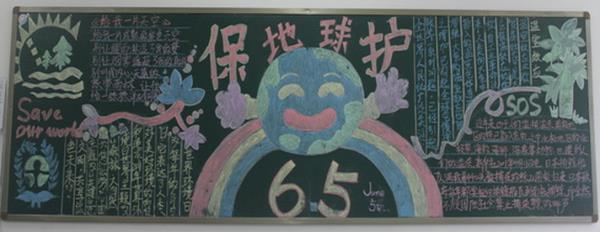 保护环境与动物黑板报 保护环境黑板报图片大全