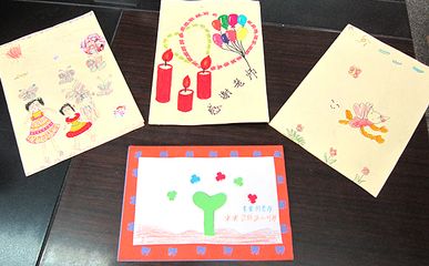 关于学校生日的贺卡 关于学校贺卡