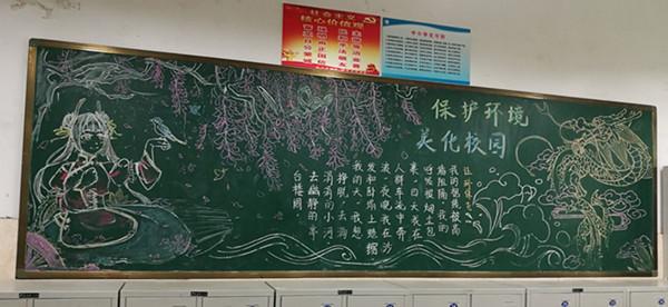 以quot美quot为主题的黑板报 主题黑板报图片大全