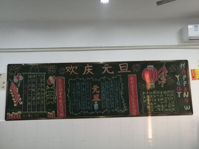 迎新春庆元宵黑板报 庆六一黑板报图片素材
