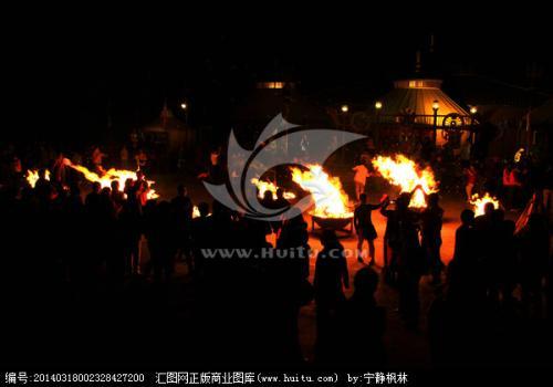 篝火晚会黑板报 黑板报图片素材
