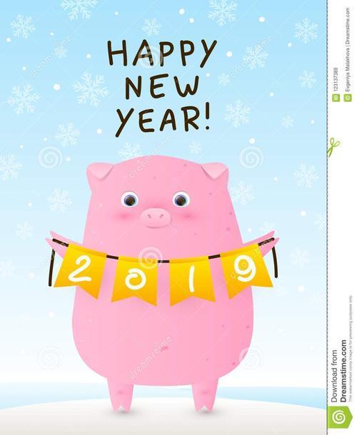 一年级关于猪手工贺卡 一年级关于贺卡