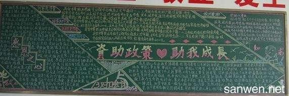 自强脱贫黑板报 黑板报图片大全