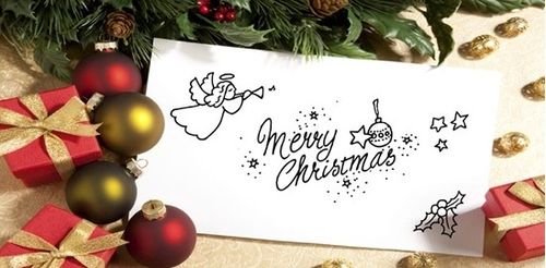 给美术老师的圣诞节贺卡 给美术老师贺卡