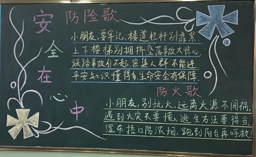 预防踩踏事件的黑板报 预防传染病黑板报图片大全