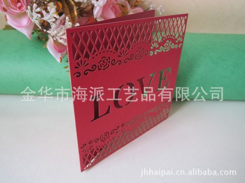 20w激光能切割贺卡 激光切割贺卡