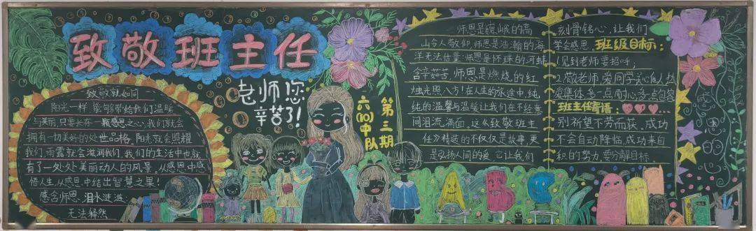 竞选班主任黑板报 黑板报图片素材